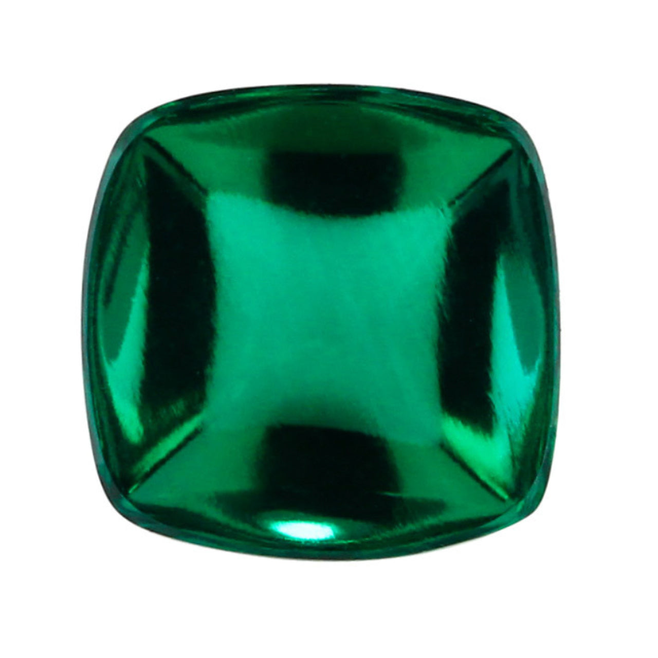 Emerald Sugarloaf Cut in Created Grade GEM | Lab Stone
