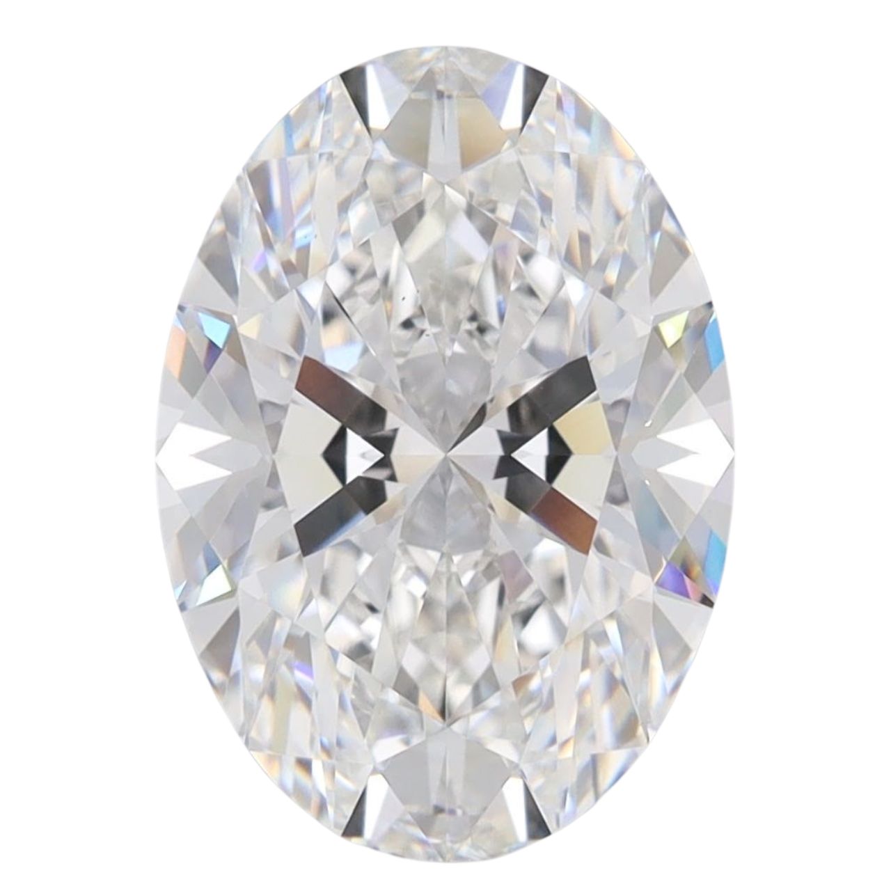 4.21 Carat Oval Lab Grown Diamond Oval Cut - E Color - VS1 Clarity -GIA Certified
