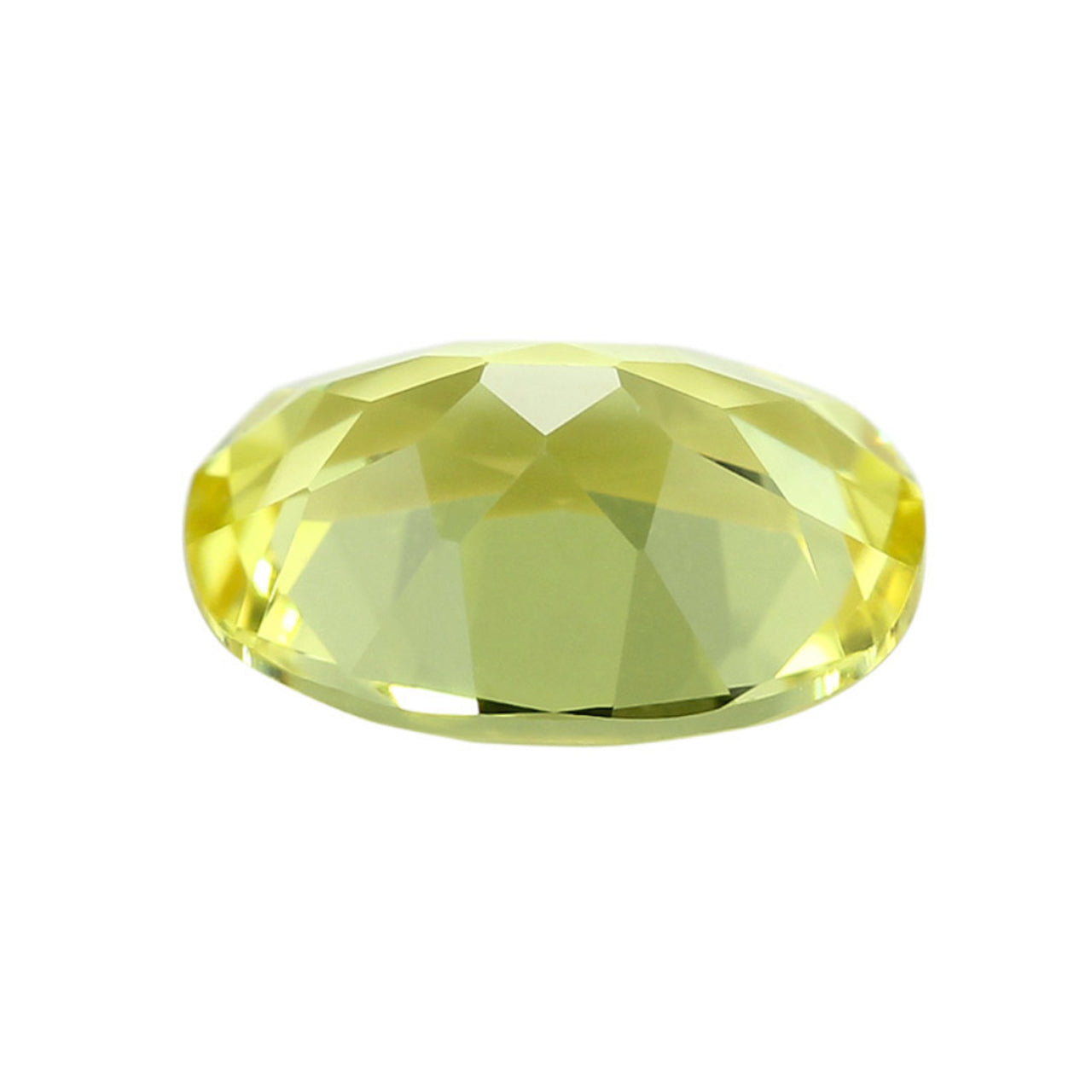 Yellow Sapphire Oval Cut in Created Grade GEM | Lab Stone