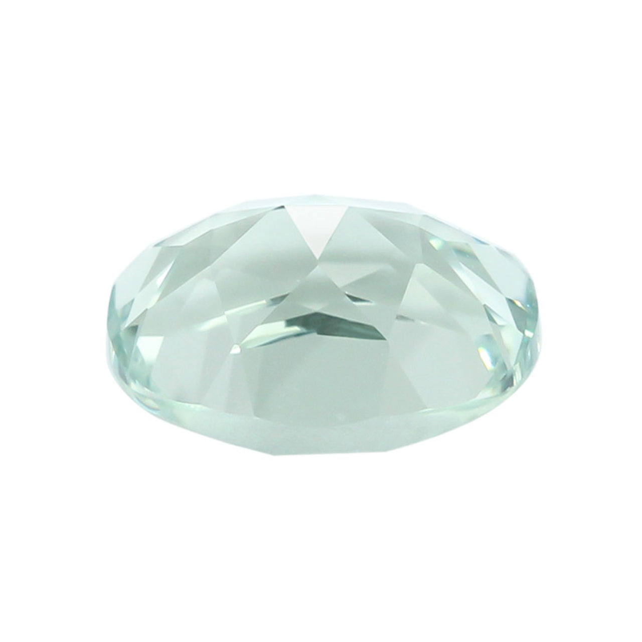 Green Sapphire Oval Cut in Created Grade GEM | Lab Stone