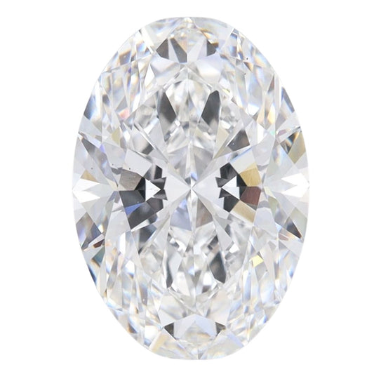 4.01 Carat Oval Lab Grown Diamond Oval Cut - E Color - VS1 Clarity -IGI Certified