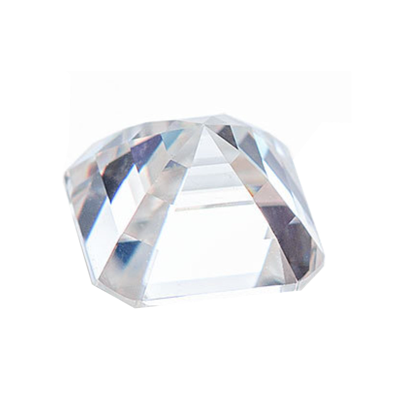 Value Grade Moissanite D Color Grade in Assher Cut