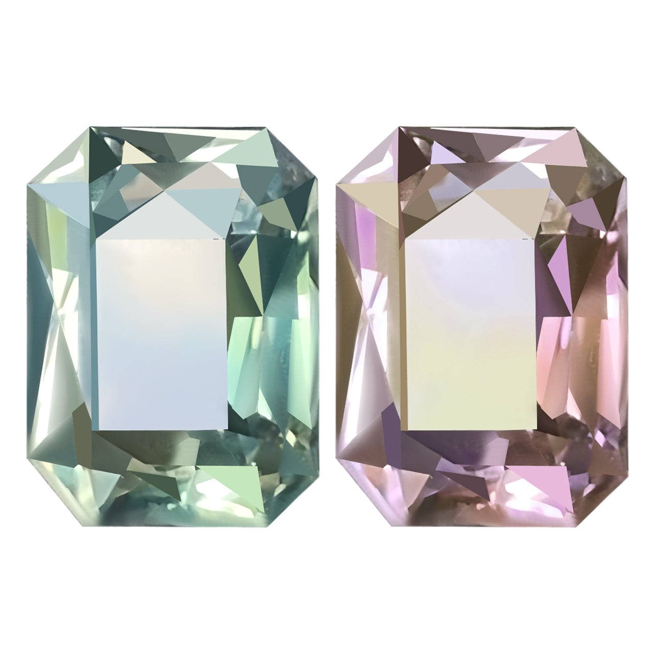 EGL Certified Fine Alexandrite - Xtra Fine Color Change - Radiant Cut - 1.44 carats - 7.16 × 5.54 mm