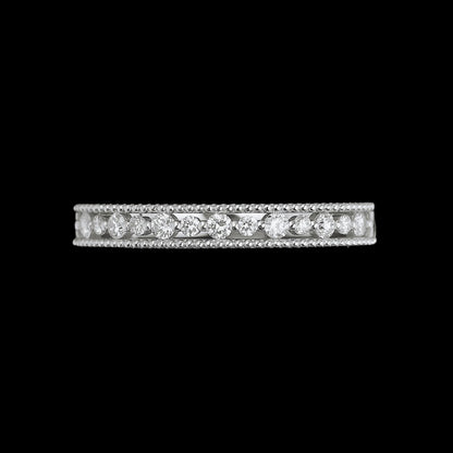 FIICCI Valence Diamond 18K White Gold Wedding Ring