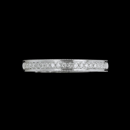 FIICCI Cagliari Diamond 18K White Gold Wedding Ring