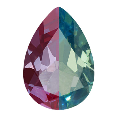 Alexandrite Pear Cut in Created Grade GEM | Lab Stone