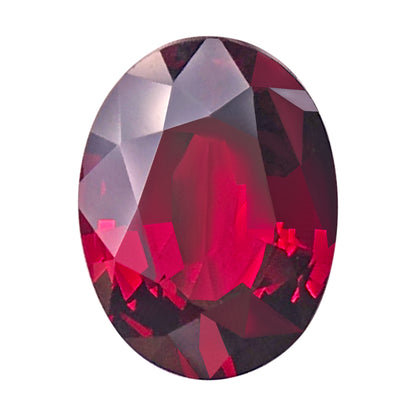 Great Deal on Red Rhodolite Garnet - Oval Cut - 5 carats - 10 x 12mm