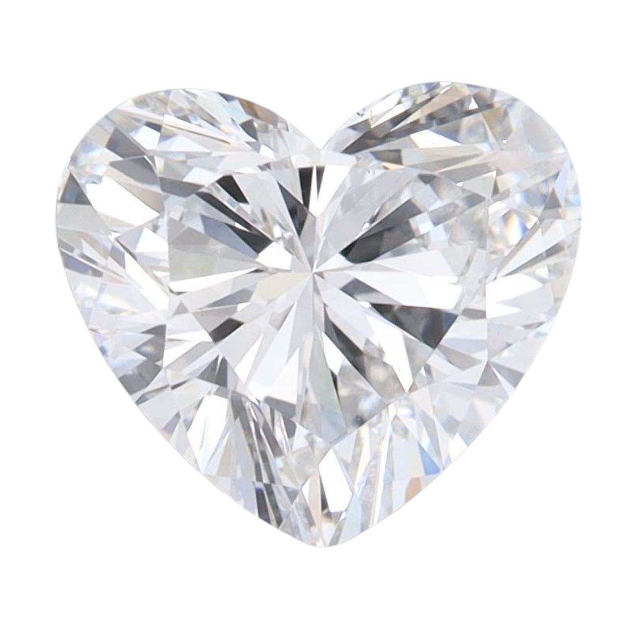 IGI Certified Lab Grown Diamonds -  E Color - Heart Shape - 2.03 ct