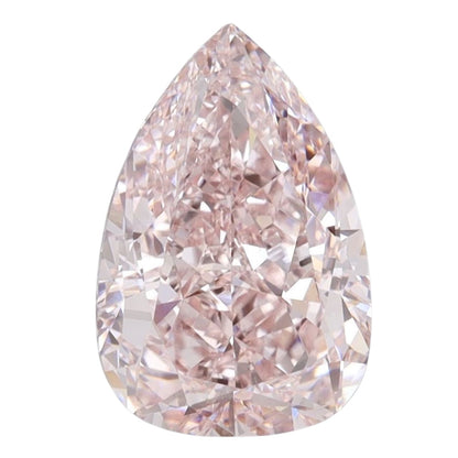 IGI Certified Lab Pear Diamonds - Fancy Intense Pink - Lab Grown Diamond 3.06ct