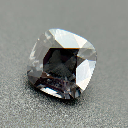 Natural Burmese Metallic Gray Spinel on Display Tray