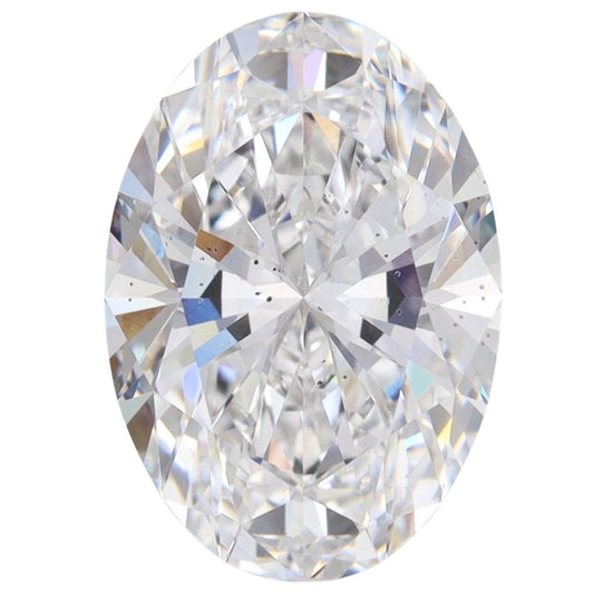 4.51 Carat Oval Lab Grown Diamond Oval Cut - E Color - SI1 Clarity -IGI Certified