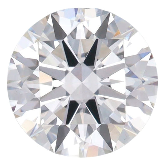 3.01 Carat Round Lab Grown Diamond Excellent Cut - E Color - VS1 Clarity -IGI Certified