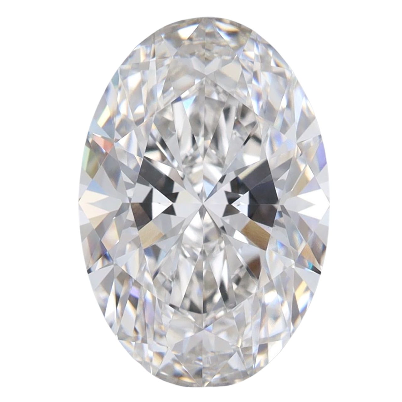 4.55 Carat Oval Lab Grown Diamond Oval Cut -F Color - VVS2 Clarity -GIA Certified