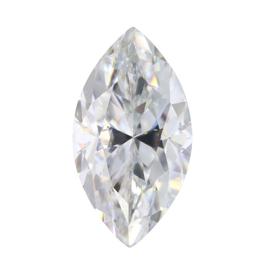 Value Grade Moissanite D Color Grade in Marquise Cut