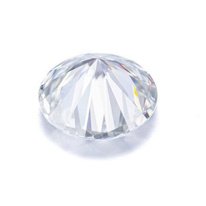 Value Grade Moissanite D Color Grade in Round Cut