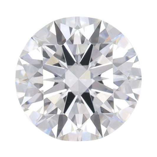 Value Grade Moissanite D Color Grade in Round Cut