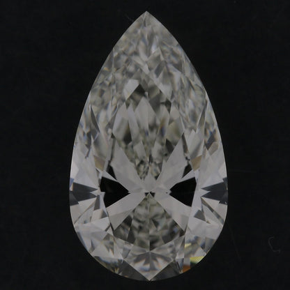 IGI Certified 2.01 Carat Pear Cut Diamond Ideal Cut - H Color - VVS1 Clarity