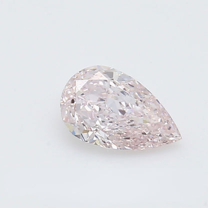 GIA Certified 1.04 Carat Enhanced Color Diamond - Light Pink - Pear Cut