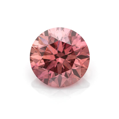 GIA Certified 2.65 Carat Enhanced Color Diamond -  Fancy Deep Pink -  Round Brilliant