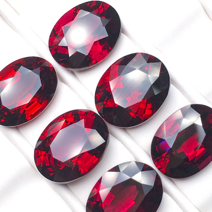 Great Deal on Red Rhodolite Garnet - Oval Cut - 5 carats - 10 x 12mm