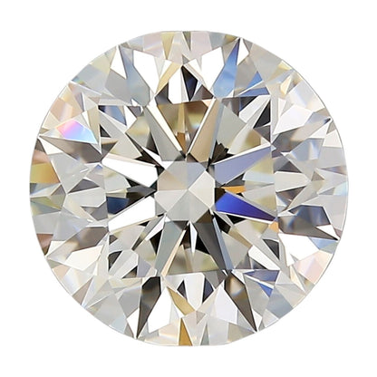 GIA Certified 2.02 Carat Round Diamond Ideal Cut - J Color - VVS1 Clarity