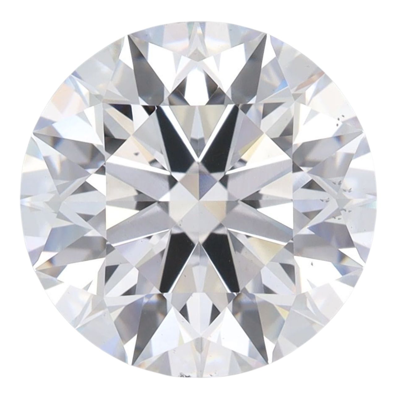 5.41 Carat Round Lab Grown Diamond Super Ideal Cut - E Color - VS2 Clarity -IGI Certified