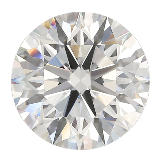 HRD Certified 4.51 Carat Round Diamond Excellent Cut - G Color - VVS2 Clarity