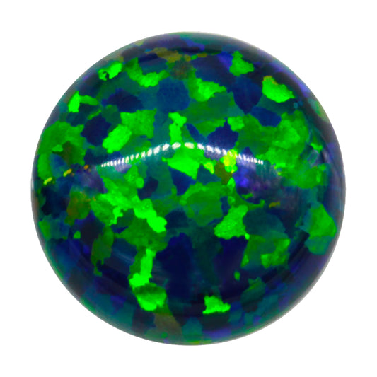 Black Opal Round Cut in Created Grade GEM | Lab Stone