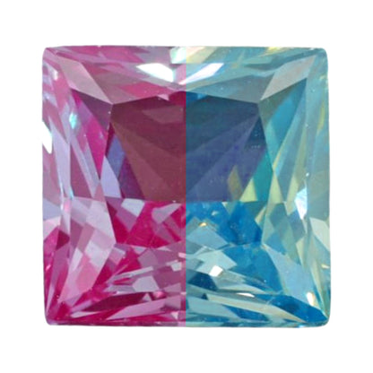 Alexandrite Princess Cut in Created Grade GEM | Lab Stone