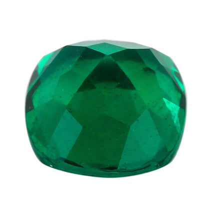 Emerald Antique Cushion Cut in Created Grade GEM | Lab Stone