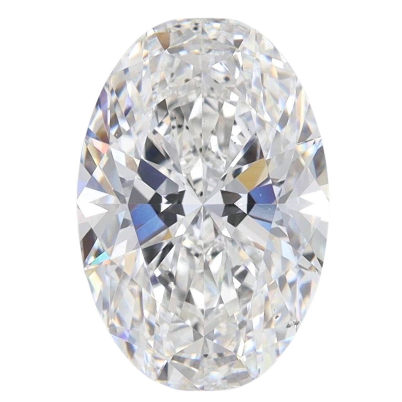 2.69 Carat Oval Lab Grown Diamond Oval Cut - F Color - VS2 Clarity -IGI Certified