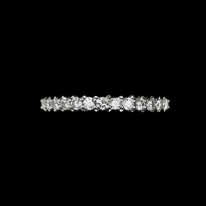 FIICCI Nancy 18K White Gold Diamond Wedding Ring