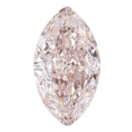 IGI Certified Lab Marquise Diamonds - Fancy Light Pink - Lab Grown Diamond 0.5ct