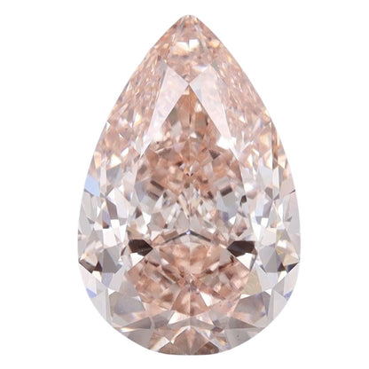 IGI Certified Lab Pear Diamonds - Fancy Intense Pink - Lab Grown Diamond 4.13ct