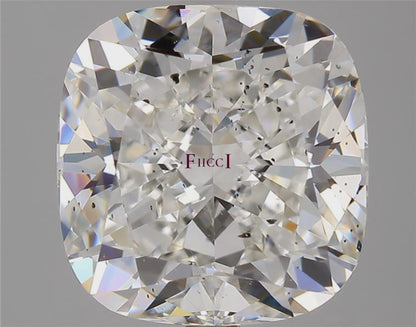 GIA Certified 5.50 Carat Cushion Diamond Good Cut - G Color - SI1 Clarity