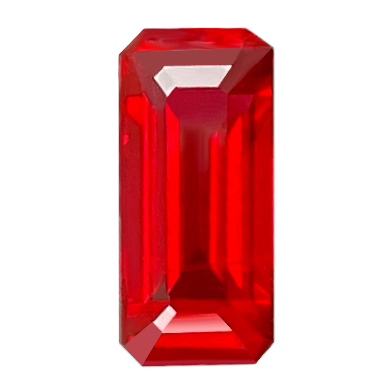 GRS Certified Ruby -Octagonal Cut - 1.04 carats - 8.38 x 3.83mm